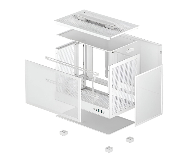 Deepcool CH160 MESH White - 1336384 - zdjęcie 4